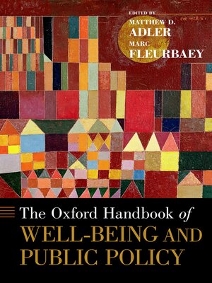 cover image of The Oxford Handbook of Well-Being and Public Policy
